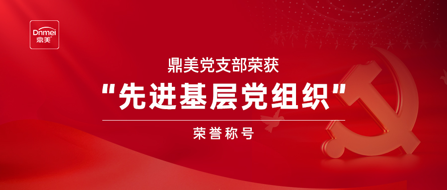 鼎美黨支部榮獲“先進(jìn)基層黨組織”榮譽(yù)稱號(hào)